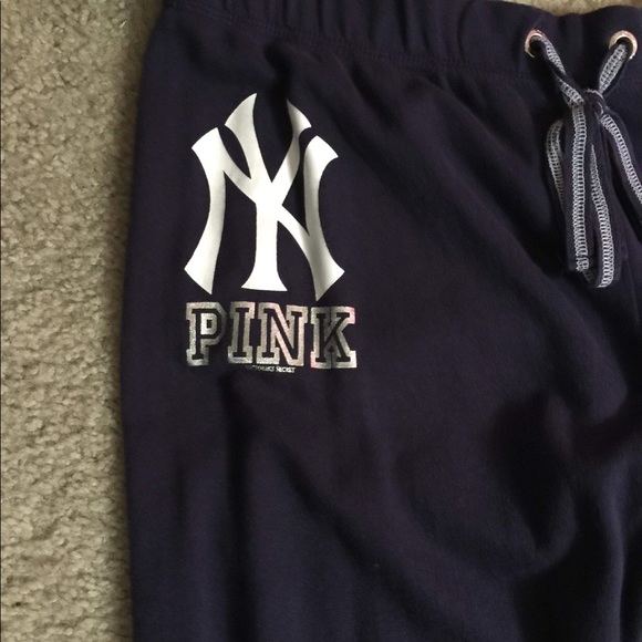Vintage victoria secret PINK yankees sweatpants - Picture 4 of 4